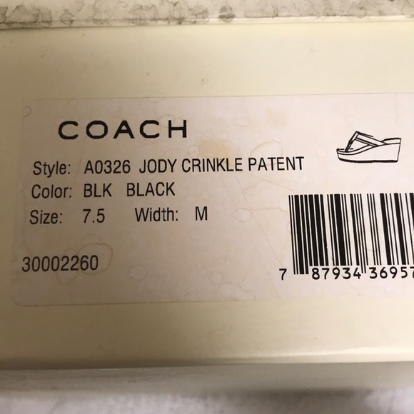 Coach Sandals - Picture 7 of 8